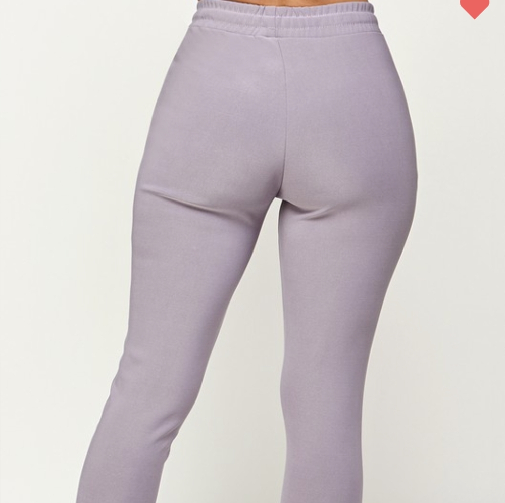 Ash purple joggers